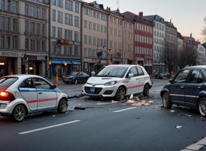 Accident grav în Hamburg: Șoferul de scuter, rănit critic, cu leziuni ce-i pun viața în pericol