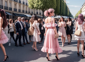 Fiica lui Kate Moss, Lila Grace, a apărut la Paris într-o ținută transparentă, amintind de aparițiile îndrăznețe ale mamei sale