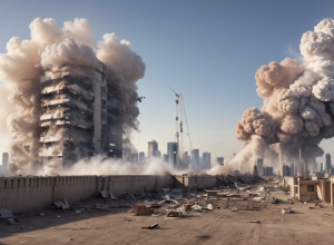 Germania: Blocul "Gigantul Alb" din Duisburg, de 22 de etaje, va fi demolat prin explozie. 2200 de locuitori, evacuați