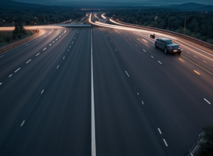 Incident periculos pe autostrada A7 din Hamburg: Necunoscuți au aruncat paleți și anvelope pe carosabil