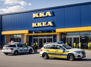 Fost angajat IKEA amenință cu atac armat la Hamburg: Poliția a securizat magazinul, suspectul a fost arestat