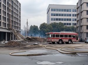 Evacuare în Wuppertal: Pericol de prăbușire a unei anexe după un accident de construcții