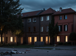 Atac violent în Germania: Bărbat și-a lovit vecinul cu un vas de lut în Hessisch Oldendorf, victima a sărit pe fereastră