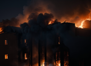 Mamă și-a salvat bebelușul aruncându-l de la etaj în timpul unui incendiu devastator în Ohio