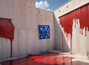 Steagul Israelului, pângărit de necunoscuți în Germania