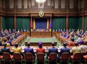 Protest "curcubeu" în Bundestagul Germaniei, pe fondul disputei privind steagul LGBT