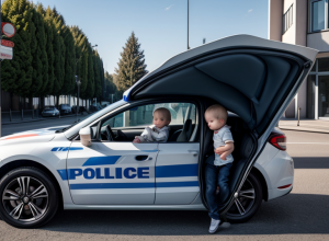 Poliția a salvat un bebeluș blocat într-o mașină încuiată în Zweibrücken
