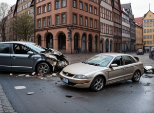 Șofer de 89 de ani din Mainz a încurcat pedalele și a provocat un accident
