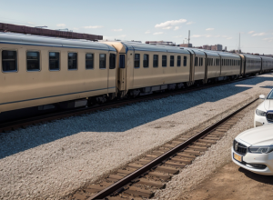 Hoți beți, "bandajați" și înveliți în pături de salvare, prinși furând truse medicale dintr-un tren auto la München