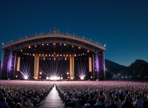 Tomorrowland în Belgia: Organizatorii au reconstruit fenomenal scena principală după incendiu