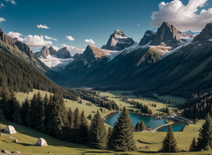 Cel mai înalt camping din Europa, închis în plin sezon: Pericol de inundații și alunecări de teren în Alpii Elvețieni