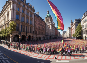 CSD Berlin: Scandal în Bundestag privind steagul curcubeu, pe fondul creșterii infracțiunilor motivate de ură
