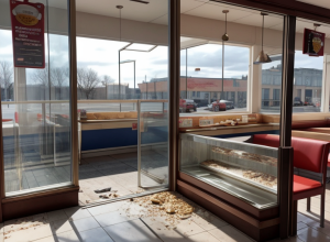 Spargere la un restaurant din Darmstadt: Hoții au furat peste 100 de sticle