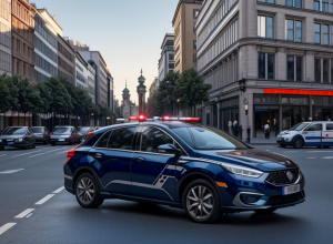 Tentativă de jaf armat asupra unui transportator de bani în Berlin: Infractorii au fugit, s-au auzit focuri de armă