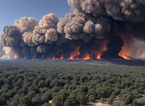 Incendii devastatoare de pădure în regiunea Bursa din Turcia: Oamenii fug din calea flăcărilor