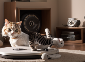 Pisica DJ: Cum un animal de companie a descoperit secretul discurilor de vinil