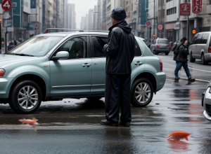 Caz Șocant în China: Șofer Transporta Pești Vii pe Capotă, Trecătorii i-au Agresat