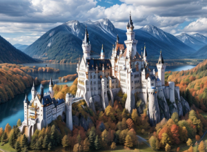 Lego lansează un set impresionant al Castelului Neuschwanstein din Germania