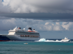 Act eroic pe croaziera Disney: Tatăl a sărit în ocean după fiica sa căzută de pe navă