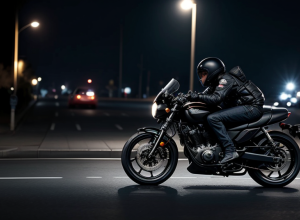 Urmărire ca-n filme în Germania: Motociclist a fugit de poliție în Fulda
