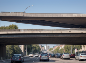Podul critic din Berlin pe punctul de a ceda: Decenii de birocrație amenință cu un colaps al traficului