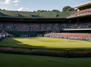 Thomas Tuchel, antrenorul Angliei, prezent în Loja Regală la Wimbledon