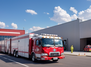 Pompierii au evitat o catastrofă: Scurgere majoră de gaz într-un parc industrial din Sottrum, Germania