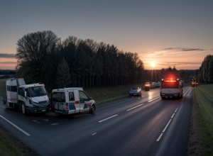 Accident mortal în Germania: motociclist decedat după coliziunea cu un tractor