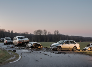 Accident mortal în Germania: Șofer decedat după aproape o lună de la coliziunea pe drumul B71