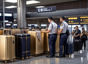 Raid vamal de amploare la Frankfurt: milioane de euro și 11 kg de aur în oală, confiscate pe aeroport