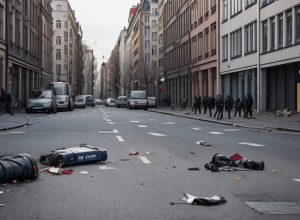 Femeie bătută inconștientă pe stradă în Berlin