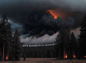 Incendiu forestier în Saxonia: Flăcările continuă să facă ravagii în districtul Meissen