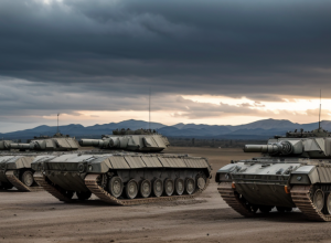 Germania dislocă vehicule blindate în Lituania: Consolidarea batalionului internațional NATO