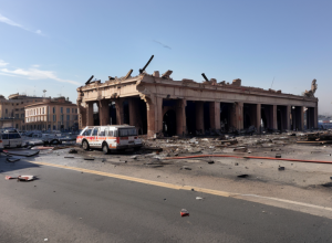 Explozie la o benzinărie din Roma: 45 de răniți