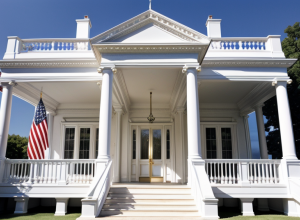 Donald și Melania Trump au surprins cu un sărut rar la Casa Albă