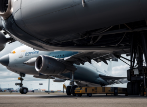 Tentativă Record Guinness: O bormașină a încercat să tragă un Airbus A380
