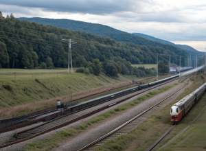 O trapă de tanc a paralizat traficul feroviar în nordul Germaniei