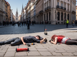 Membri ai grupării de extremă stângă „Hammerbande”, acuzați de tentativă de omor după atacuri asupra neonaziștilor la Budapesta