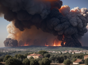 Incendiu forestier de proporții lângă Marsilia: 110 răniți, flăcările sunt sub control