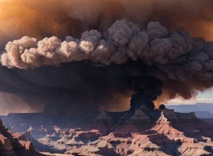 Incendii forestiere la Grand Canyon, Arizona: Sute de turiști evacuați din calea flăcărilor