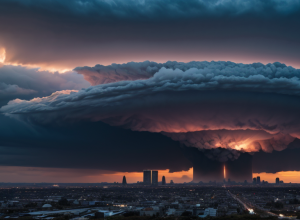 Fenomen Meteorologic Spectaculos: O Supercelulă Gigantică Deasupra Orașului Reutlingen din Germania