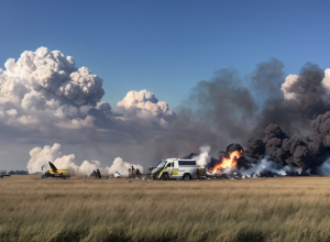 Tragedie aviatică lângă Londra: Patru morți, inclusiv medici germani, într-un avion ambulanță