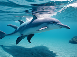 Surpriză matinală în Canalul Mânecii: un delfin jucăuș s-a alăturat înotătorilor din Dorset