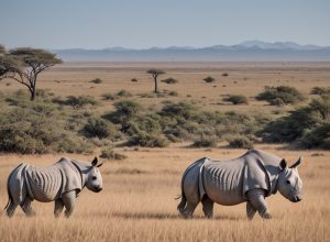 Rinoceri radioactivi: Africa de Sud adoptă o metodă neobișnuită împotriva braconierilor