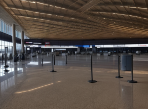 Incident șocant pe aeroport: Un canadian a agresat arbitrar pasageri