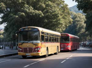 Conflict violent pe drum național: Doi șoferi de autobuz s-au bătut în trafic