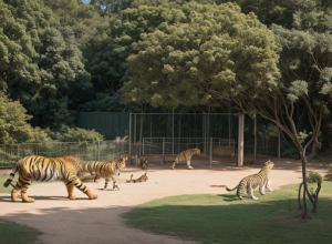 Incident șocant la Grădina Zoologică din Zurich: Un tigru a devorat o barză în fața vizitatorilor