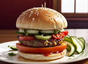Inovație culinară șocantă: Un bucătar celebru a transformat hrana pentru pisici într-un burger rafinat
