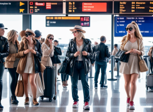 Robbie Williams, în pijamale pe Aeroportul din Frankfurt: O apariție surprinzătoare înainte de zborul spre Norvegia