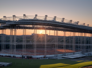 Scena Colosală pentru Rock am Ring: 1.500 de Tone de Oțel Folosite la Nürburgring